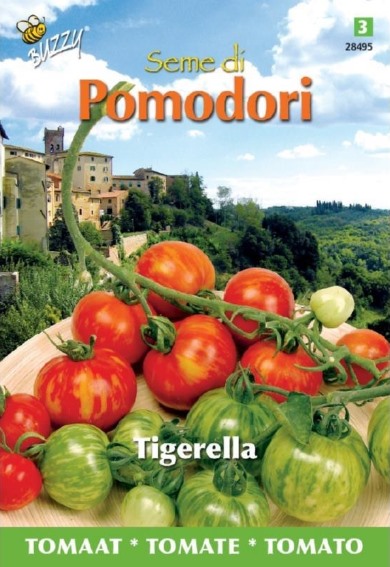 Tomaat Tigerella (Solanum) 600 zaden